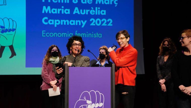 La Insòlita gana el premio popular del 8M Maria Aurelia Capmany