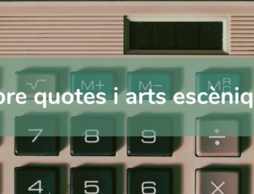 Sobre quotes i arts escèniques